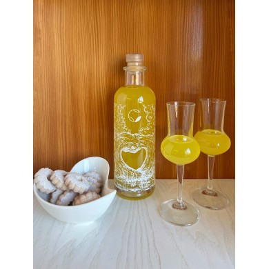 "CUOR D'ULIVO" bottiglia 0,50 lt olio extravergine d'oliva camp.2024/2025