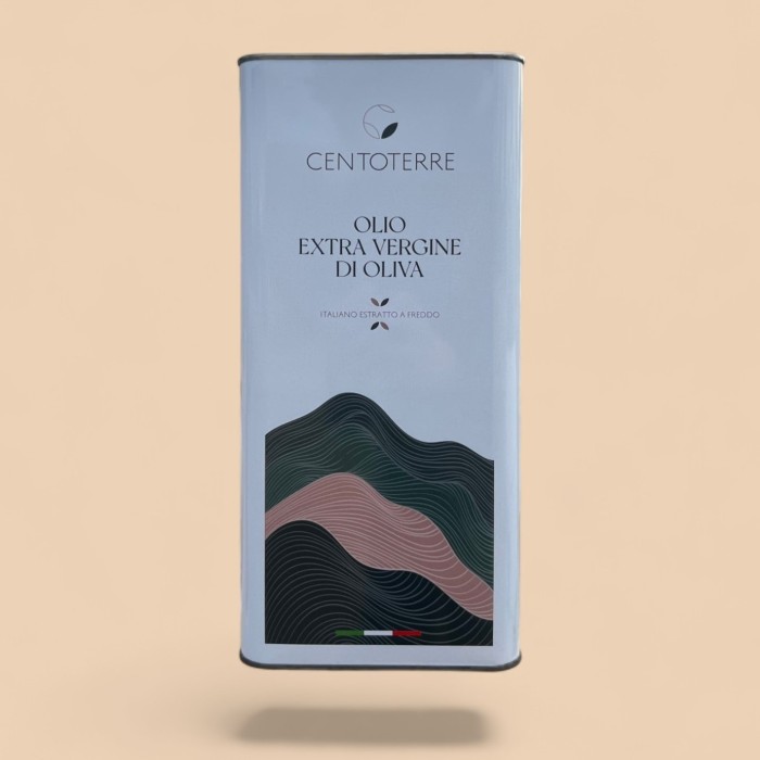 Lattina da 5 lt olio extravergine d'oliva camp.2024/2025 Lattina da 5 lt olio extravergine d'oliva camp.2024/2025