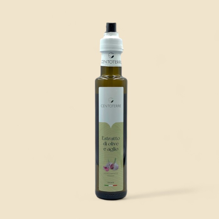 Condimento - estrazione di olive e aglio 0,25 lt