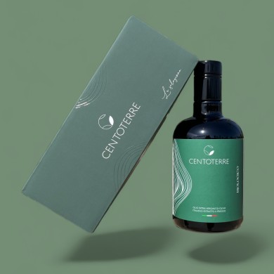 Bottiglia da 0,50 lt olio extravergine d'oliva BIOLOGICO