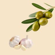 Condimento - estrazione di olive e aglio 0,25 lt