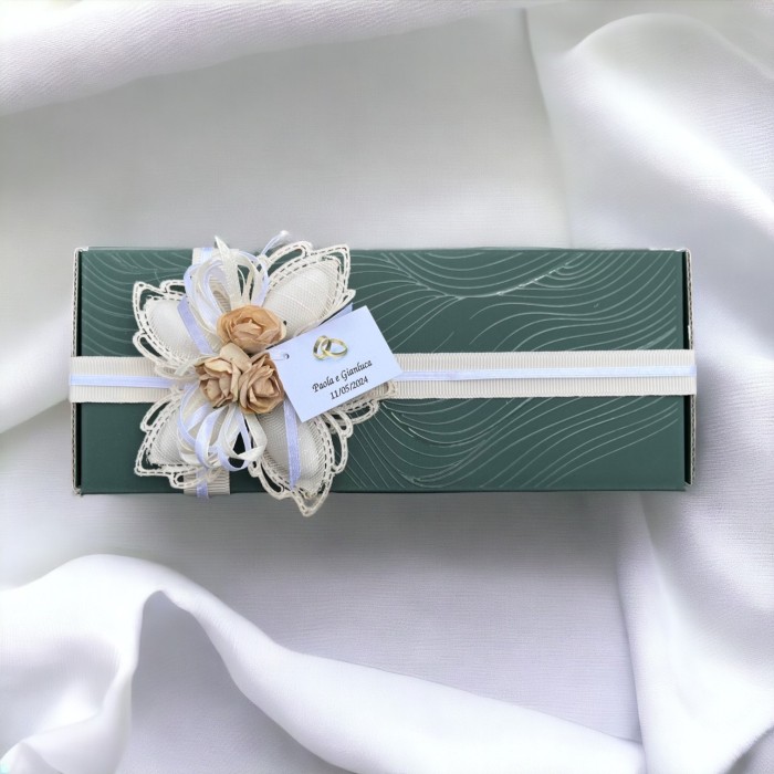 Bomboniera Cofanetto BIO / D.O.P. personalizzabile