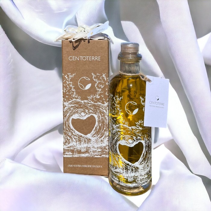 Bomboniera CUOR D'ULIVO personalizzabile