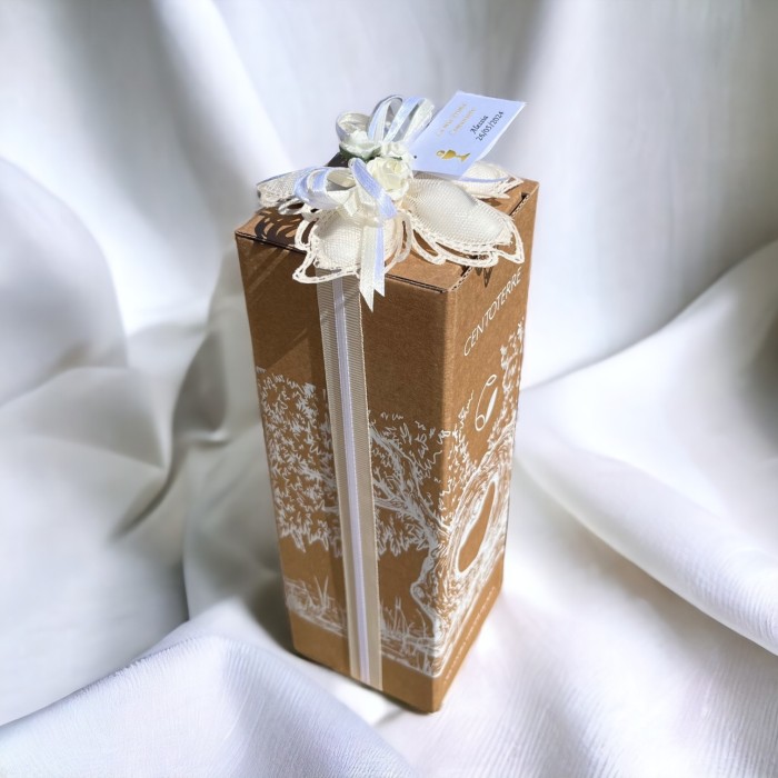 Bomboniera CUOR D'ULIVO personalizzabile