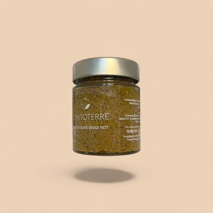 Patè di olive verdi FS17 130 gr