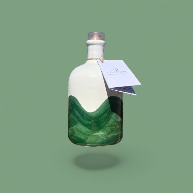 NOVELLO Oliera in ceramica da 0,50 lt olio extravergine d'oliva