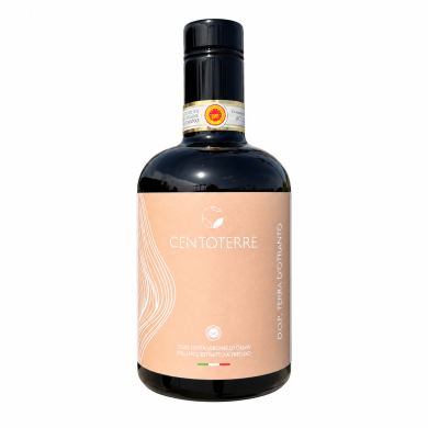 Bottiglia da 0,50 lt olio extravergine d'oliva D.O.P. Terra d'Otranto